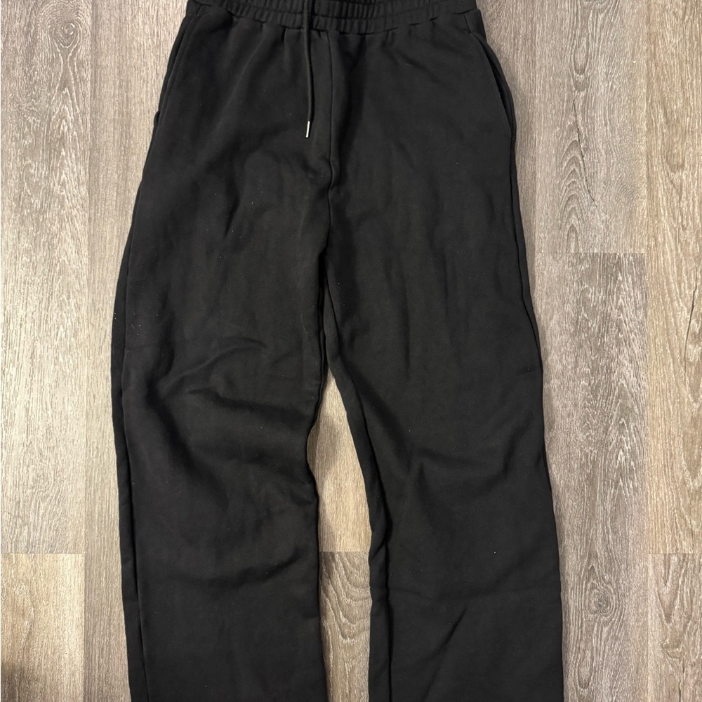 Streetwear Black Heavyweight Sweatpants Medium From the Street
